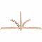Ekena Millwork Davenport Smooth Timber Gable Bracket, Douglas Fir, 96"W x 60"H x 3 1/2"D x 3 1/2"F, 15/12 Pitch GBW096X60X0404DAV00SDF - alternate 2